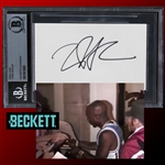 Tupac Shakur RARE In-Person Signed 3" x 5" Index Card with Detailed Provenance & Signing Photo (Beckett/BAS Encapsulated)