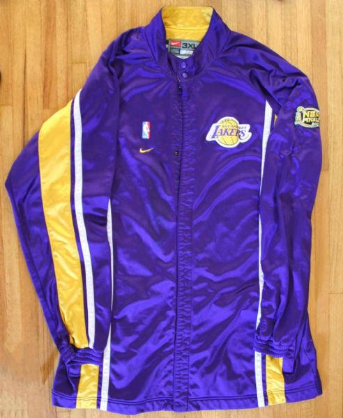 Horace Grant Game Worn 2004 NBA Finals LA Lakers Warm-Up Jacket (DC Sports)