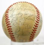 MLB Legends: Multi-Signed ONL Baseball w/ Mantle, Maris, DiMaggio, Musial, Yaz, Reese & Others! (JSA)