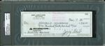 The Grateful Dead: RARE Jerry Garcia Signed 1985 Bank Check (PSA/DNA Graded GEM MINT 10!)
