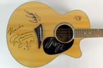 Crosby, Stills, Nash & Young RARE Group Signed Acoustic Guitar (JSA)