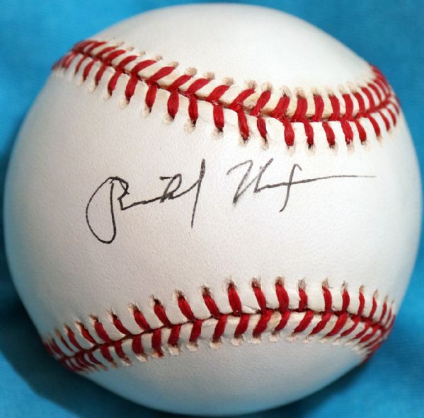 President Richard Nixon Superbly Signed ONL Baseball (PSA/DNA)