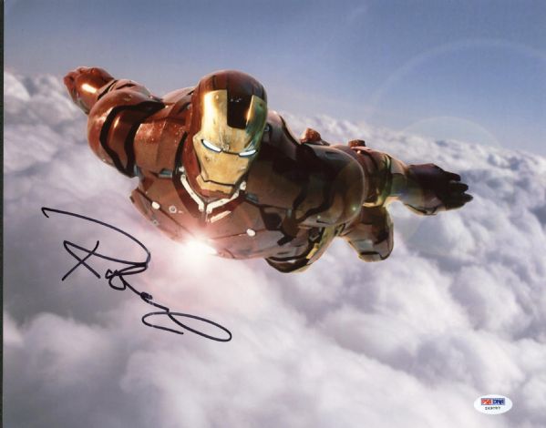 Robert Downey Jr. Signed "Iron Man" 11" x 14" Color Photo (PSA/DNA)