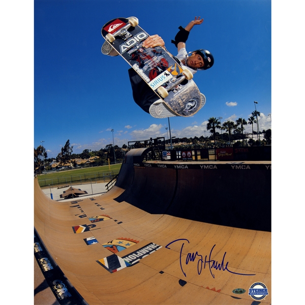Tony Hawk Signed 16" x 20" Color Photograph (Steiner Sports)