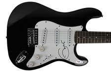Eric Clapton Superb Signed Fender Squier Stratocaster Guitar (PSA/DNA)