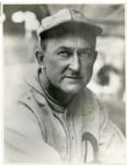 Ty Cobb ULTRA-RARE Over-Sized 11" x 14" Black & White Photograph, The First To Surface! (JSA)