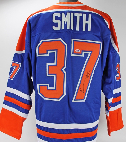 Clerks: Kevin Smith Signed Custom Silent Bob Hockey Jersey (PSA/DNA)