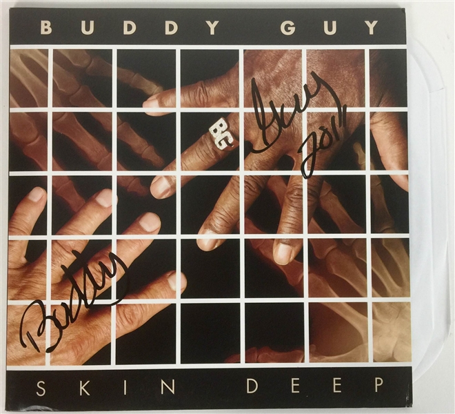Buddy Guy Signed "Skin Deep" Record Album (PSA/JSA Guaranteed)