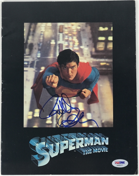 Superman: Richard Donner Signed "Superman The Movie" Souvenir Program (TPA Guaranteed)