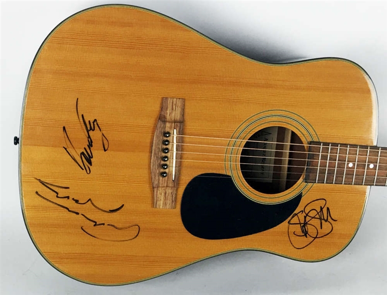 CSN: Crosby, Stills & Nash Signed Alvarez Acoustic Guitar (JSA)