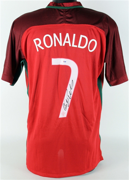 Cristiano Ronaldo Signed Portugal Nike Soccer Jersey (PSA/DNA)