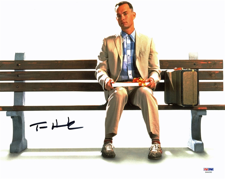Tom Hanks Signed 11" x 14" Photo from "Forrest Gump" (PSA/DNA)
