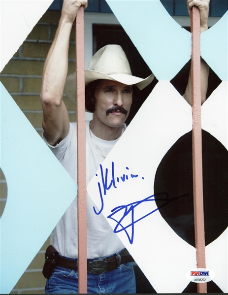 Matthew McConaughey Signed 8" x 10" Color Photograph (PSA/DNA)