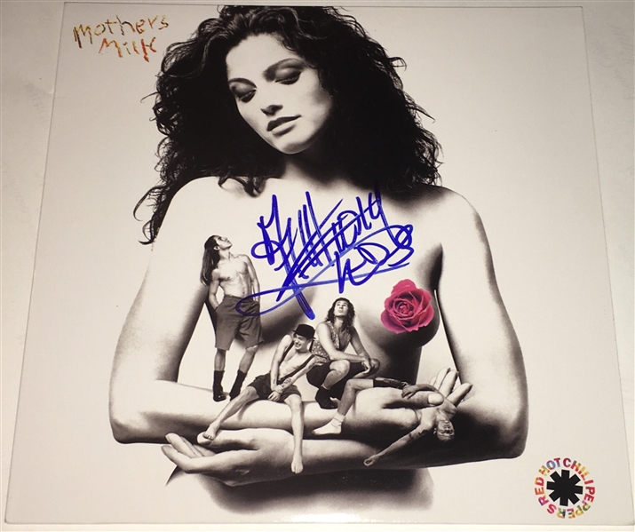 Red Hot Chili Peppers: Anthony Kiedis Signed "Mothers Milk" Album Cover (TPA Guaranteed)