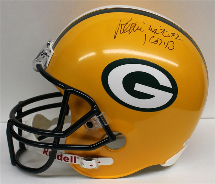 Reggie White Signed Full-Sized Packers Helmet (JSA)