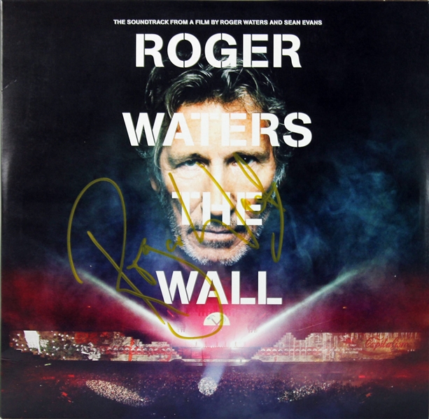 Pink Floyd: Roger Waters Signed "The Wall" Soundtrack (BAS/Beckett)