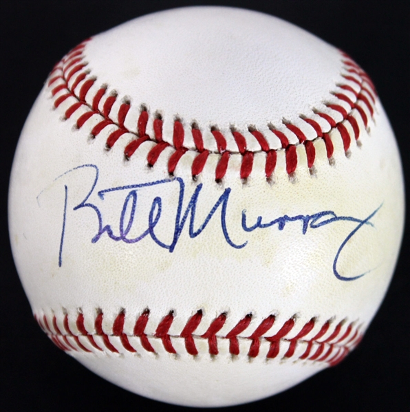 Bill Murray Signed OAL (Brown) Baseball (BAS/Beckett)