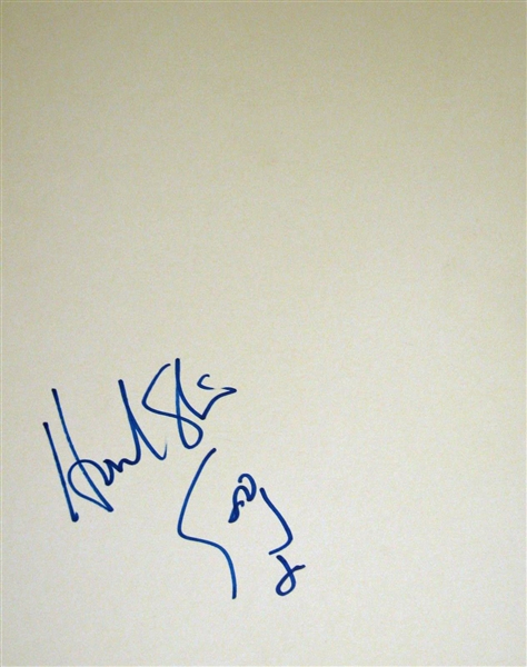 Howard Stern In-Person Signed 11" x 14" Artist Board with Hand Drawn Self-Portrait Sketch! (Beckett/BAS)