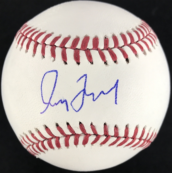 Greg Maddux In-Person Signed OML Baseball (Beckett/BAS Guaranteed)
