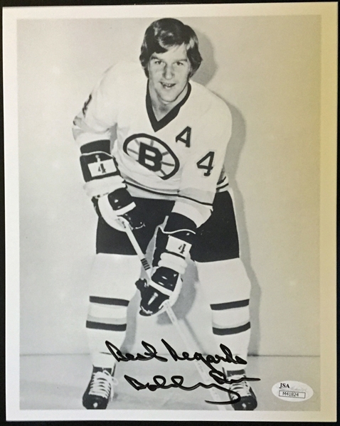 Bobby Orr Signed 8" x 10" Boston Bruins Photo (JSA)