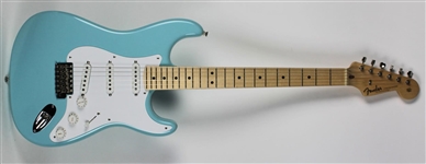 Eric Clapton 2009 Fender Custom Shop Daphne Blue Stratocaster - Personally Owned and Played on Stage During 2009 World Tour with Personal COA from Clapton Himself! (Beckett/BAS)