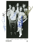 The Eagles ULTRA-RARE Vintage Group Signed 8" x 10" Asylum Promotional Photograph (JSA)