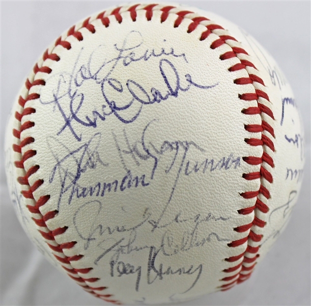1972 Yankees Team Signed OAL Cronin Baseball w/ Munson, Murcer, Howard & Others! (PSA/DNA)