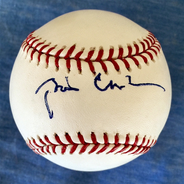 President Bill Clinton In-Person Signed OML Baseball (Beckett/BAS)