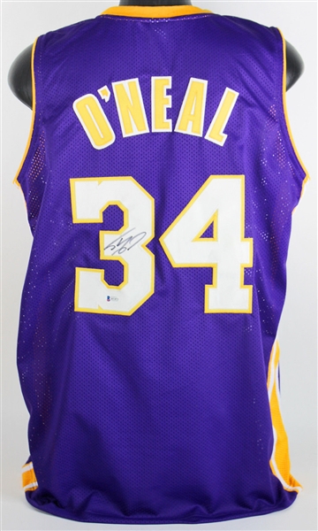 Shaquille ONeal Signed LA Lakers Jersey (BAS/Beckett)