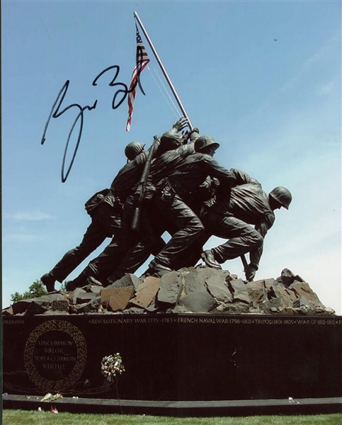 President George W. Bush Signed 8" x 10" Iwo Jima Photograph (JSA)