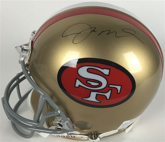 Joe Montana Signed PROLINE 49ers Helmet (Upper Deck UDA)