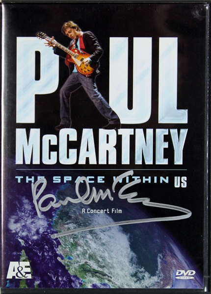 The Beatles: Paul McCartney Signed "The Space Within" DVD Case (BAS/Beckett)