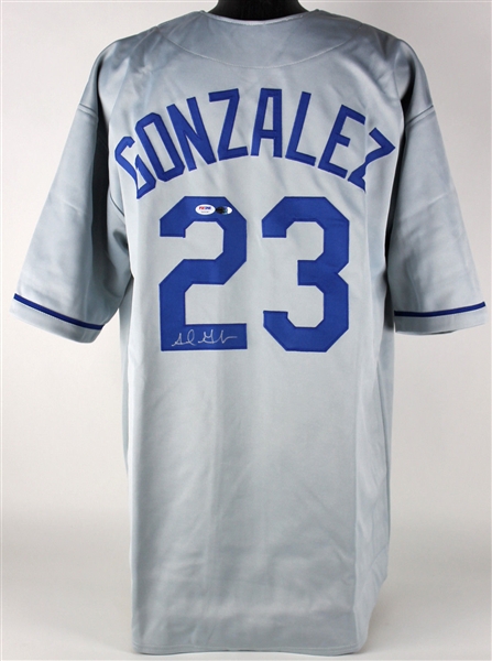 Adrian Gonzalez Signed Dodgers Jersey (PSA/DNA)