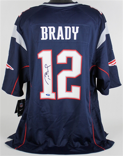 Tom Brady Signed New England Patriots Jersey (Tristar)