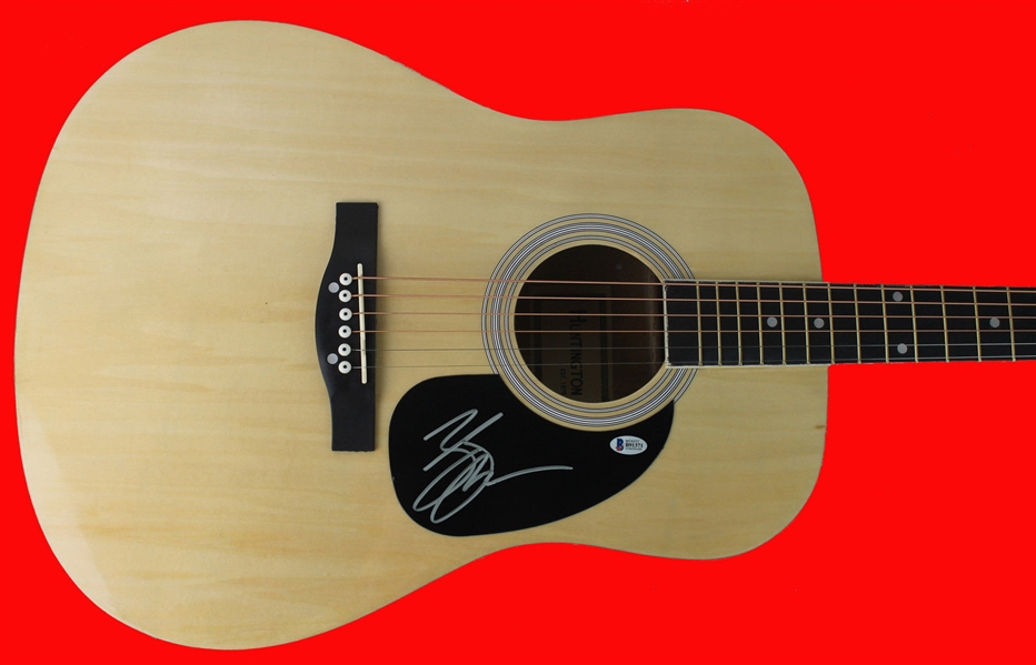 Zac Brown Signed Acoustic Guitar (BAS/Beckett)