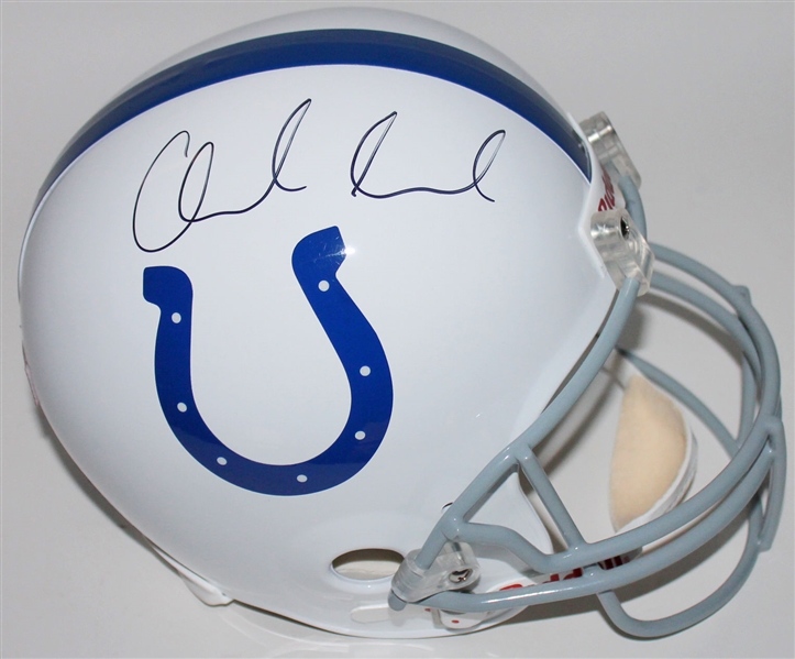 Andrew Luck Signed Indianapolis Colts Full Sized Helmet (PSA/DNA)