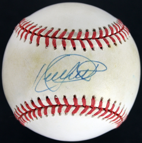Kirby Puckett Superb Signed 1987 World Series Baseball (BAS/Beckett)