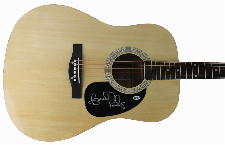 Brad Paisley Signed Acoustic Guitar (BAS/Beckett)