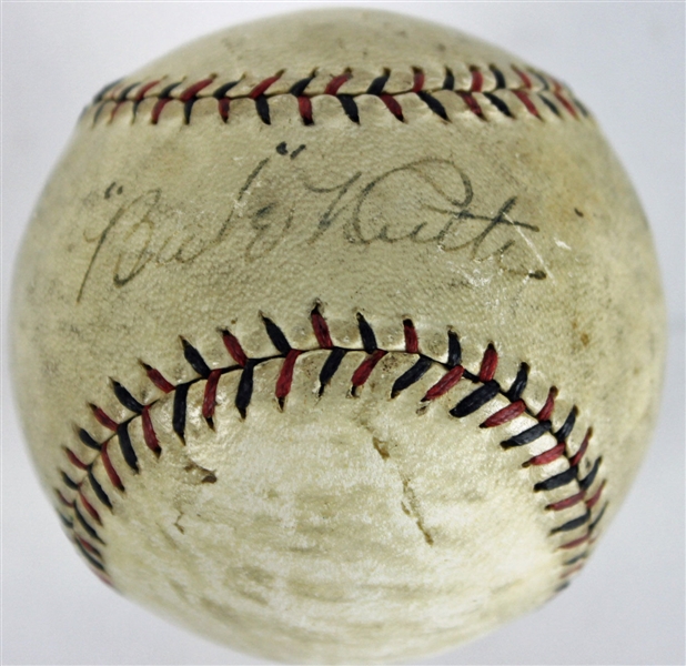 Babe Ruth EARLY 1920-24 Single Signed ONL (Heydler) Baseball w/Desirable Quoted Autograph! (JSA)