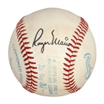 Roger Maris Exceptional Single Signed OAL (MacPhail) Baseball (PSA/DNA)