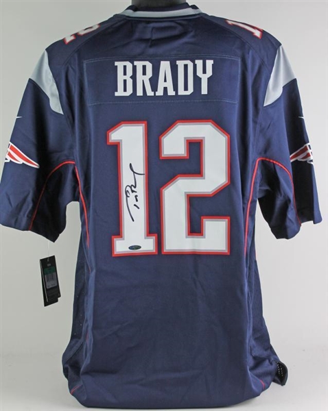 Tom Brady Signed New England Patriots Jersey (Tristar)