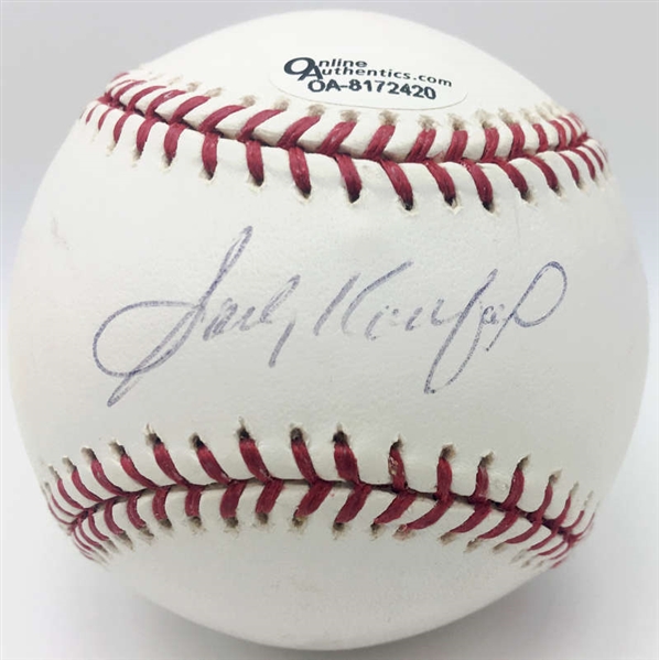 Sandy Koufax Near-Mint Signed OML Baseball (PSA/DNA)