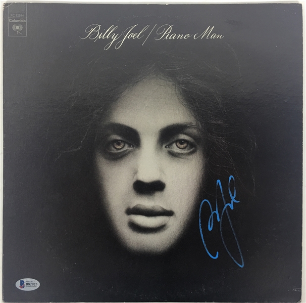 Billy Joel Signed "Piano Man" Album (Beckett)