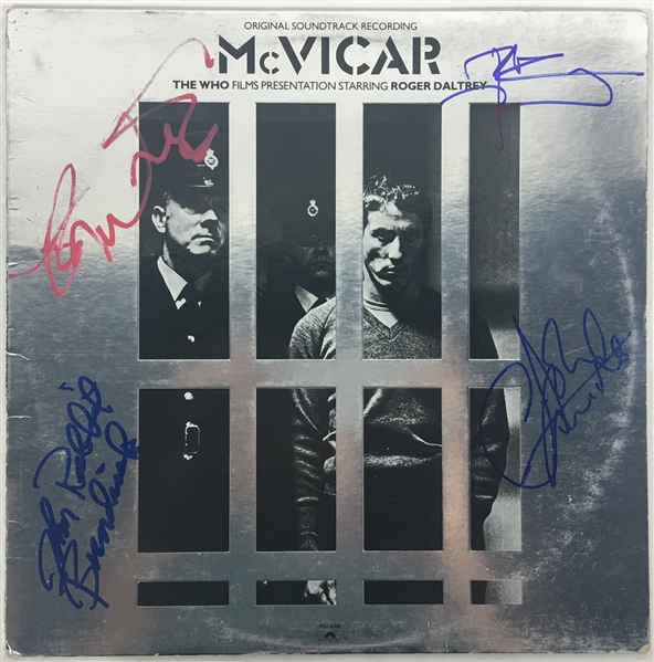 The Who Group Signed "McVicar" Album (Beckett)