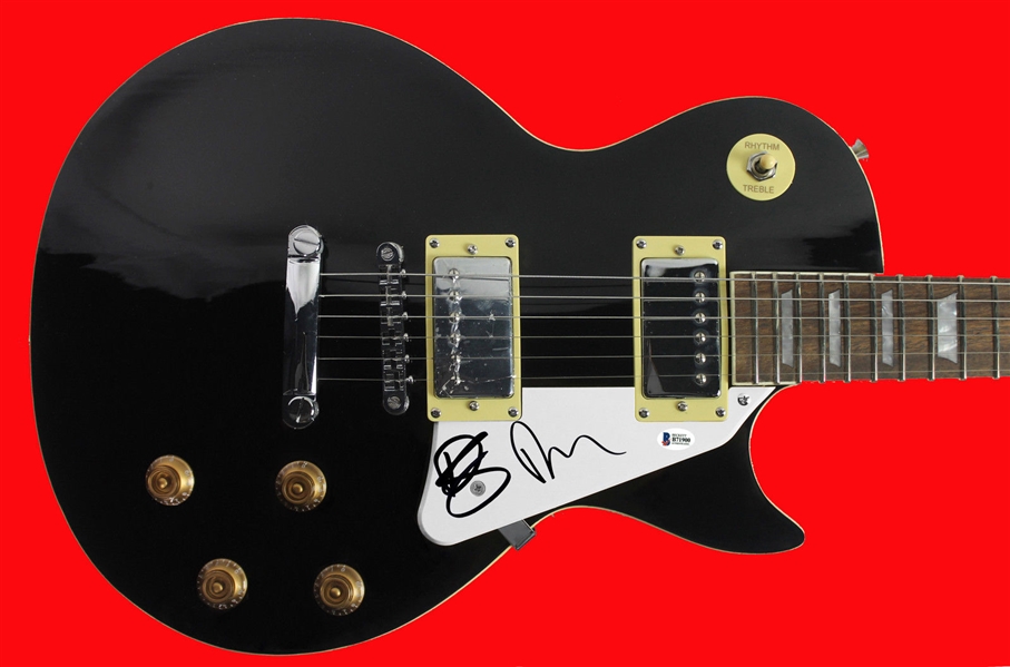 The Black Keys Dual-Signed Electric Guitar (BAS/Beckett)