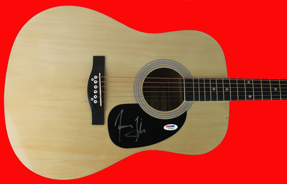 James Taylor Signed Acoustic Guitar (PSA/DNA)