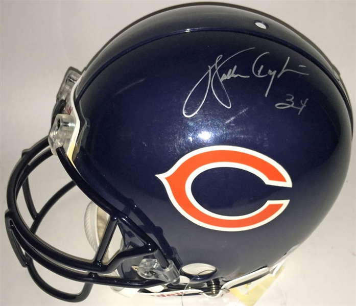Walter Payton Superbly Signed PRO LINE Full-Size Chicago Bears Helmet (PSA/DNA)