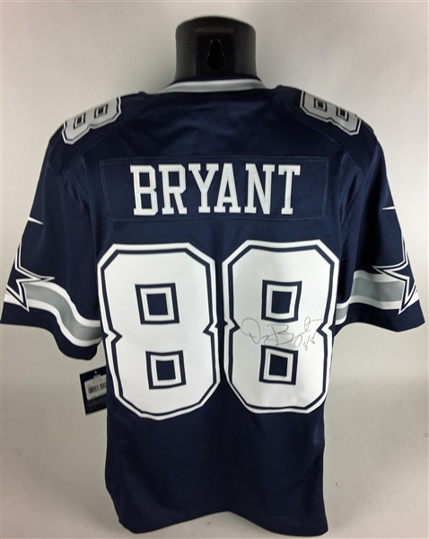Dez Bryant On-Field Style Signed Dallas Cowboys Jersey (Beckett)