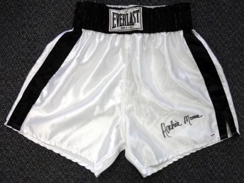 Archie Moore Signed Everlast Boxing Trunks (PSA/DNA)