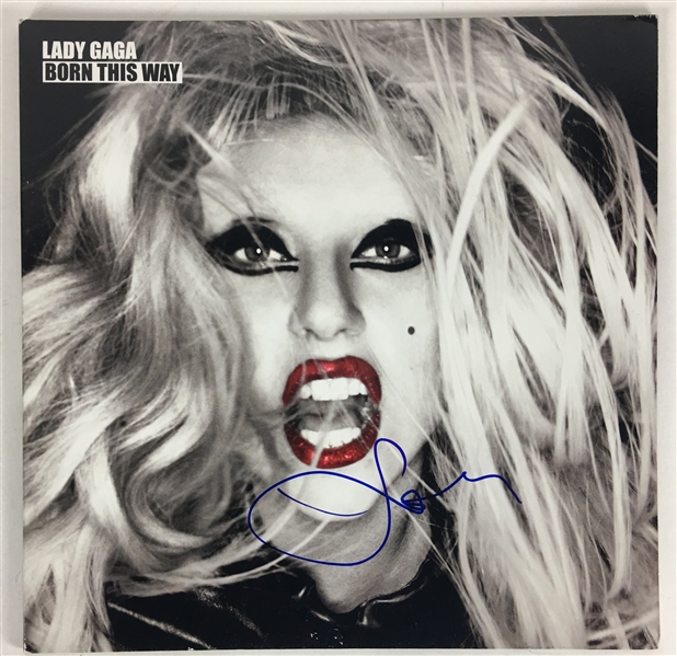 Lady Gaga Signed "Born This Way" Album (Beckett/BAS Guaranteed)